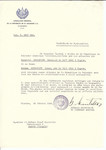 Unauthorized Salvadoran citizenship certificate issued to Dezso Srulovits (b.