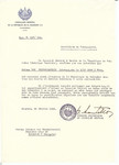 Unauthorized Salvadoran citizenship certificate issued to Johanna von Wertheimstein (b.