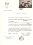 Unauthorized Salvadoran citizenship certificate issued to Etelka (nee Wuellinger) Steinmetz (b.