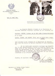 Unauthorized Salvadoran citizenship certificate issued to Vilmos Tauber (b.