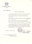Unauthorized Salvadoran citizenship certificate issued to Jozsef Vikar (b.