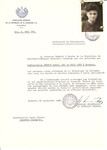 Unauthorized Salvadoran citizenship certificate issued to Rozsi Storch (b.