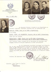 Unauthorized Salvadoran citizenship certificate issued to Imre Vidor (b.