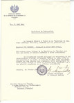Unauthorized Salvadoran citizenship certificate issued to Georg von Taussig (b.