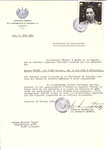 Unauthorized Salvadoran citizenship certificate issued to Melanie (nee Valko) Vescei (b.