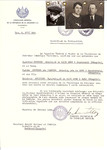 Unauthorized Salvadoran citizenship certificate issued to Arnold Spitzer (b.