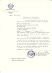 Unauthorized Salvadoran citizenship certificate issued to Chatzkel Simon (b, 1897), his wife Ida (nee Burstein) Simon (b.