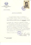 Unauthorized Salvadoran citizenship certificate made out to Marie (nee Bronner) Horowitz (b.