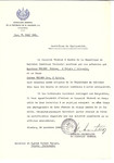 Unauthorized Salvadoran citizenship certificate issued to Nathan Weiser and his wife Lea Weiser of Telsiai by George Mandel-Mantello, First Secretary of the Salvadoran Consulate in Switzerland.