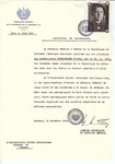 Unauthorized Salvadoran citizenship certificate issued to Frieda Schechtmann (b.