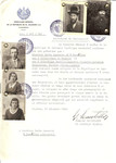 Unauthorized Salvadoran citizenship certificate issued to Leiba Javneris (b.