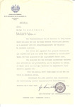 Unauthorized Salvadoran citizenship certificate issued to Szlomo Starobinski by George Mandel-Mantello, First Secretary of the Salvadoran Consulate in Switzerland and sent to him in Warsaw.