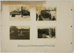 One page from an album created by adjutant to the commandant Karl Hoecker, depicting SS activities in and around the Auschwitz concentration camp.