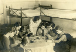 Children studying in the dorm rooms at the Beith Ahawah Children's Home.