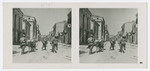 A stereograph of Nazi paratroopers invading Chania, Crete.