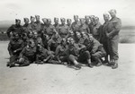 Group portrait of Jewish Brigade soldiers (Unit 8) in Libya.