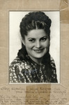A photograph of Lola Hoppe, Sara Leicher's first cousin.