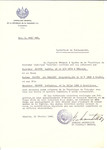 Unauthorized Salvadoran citizenship certificate issued to Ludwig Szanto (b.
