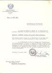 Unauthorized Salvadoran citizenship certificate issued to Mirko Ternbach (b.