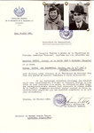 Unauthorized Salvadoran citizenship certificate issued to Joseph Banyai (b.