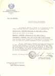 Unauthorized Salvadoran citizenship certificate issued to Edith Schotten (b.