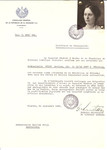 Unauthorized Salvadoran citizenship certificate issued to Zerline Prijs  (b.