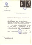 Unauthorized Salvadoran citizenship certificate issued to Isaak Herzberg (b.