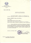 Unauthorized Salvadoran citizenship certificate issued to Saul Neumann (b.
