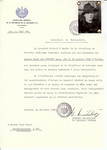 Unauthorized Salvadoran citizenship certificate issued to Rosa (Schaner) Garal (b.