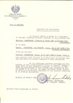 Unauthorized Salvadoran citizenship certificate issued to Vilem Paszternak (b.