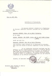 Unauthorized Salvadoran citizenship certificate issued to Imre Abraham (b.