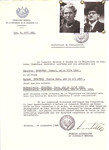 Unauthorized Salvadoran citizenship certificate issued to Samuel Bernfeld (b.