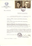Unauthorized Salvadoran citizenship certificate issued to Aron Grunhut (b.