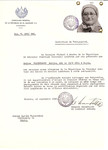 Unauthorized Salvadoran citizenship certificate issued to Marjem Wassermann (b.