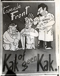 A Nazi propaganda poster in Dutch representing Churchill, Truman and Stalin.