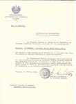Unauthorized Salvadoran citizenship certificate issued to Adolphe Pappenheim (b.