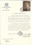 Unauthorized Salvadoran citizenship certificate issued to Alexandre Donnebaum (b.
