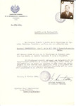Unauthorized Salvadoran citizenship certificate issued to Josef Brandstetter (b.