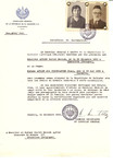 Unauthorized Salvadoran citizenship certificate issued to Moszek Adler (b.