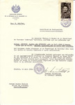 Unauthorized Salvadoran citizenship certificate issued to Sophie (nee Spingarn) Deutsch (b.