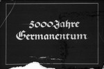 Nazi propaganda slide for a Hitler Youth educational presentation entitled "5000 years of German Culture."