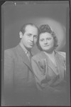Studio portrait of Moric Preizler and his wife.
