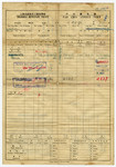 Census form issued by the Shanghai Municipal Police and completed by rabbinical student, Jankiel Rabinowicz.