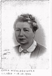 Portrait of Zofia Wiewiorowska, 

Zofia  played an essential role in the rescue of Kazimierz Laski, his wife, and his mother-in-law, Anna Wolfowicz.