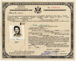 Certificate of Naturalization issued to Sonia Minuskin.