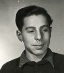 Studio portrait of Willy, one of the Buchenwald Boys.