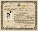 Certificate of Naturalization issued to Sam Minuskin.