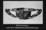 34th Nazi propaganda slide for a Hitler Youth educational presentation entitled "5000 years of German Culture."

Goldkorbchen aus dem Schatz eines Gotenkönigs
//
A gold basket from the treasure of a Gothic king
