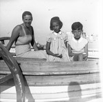 Rosa Lewinnek takes her children, Hannalore and Horst Louis, boating.