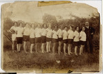 Group portrait of a women's sports club in Vienna.